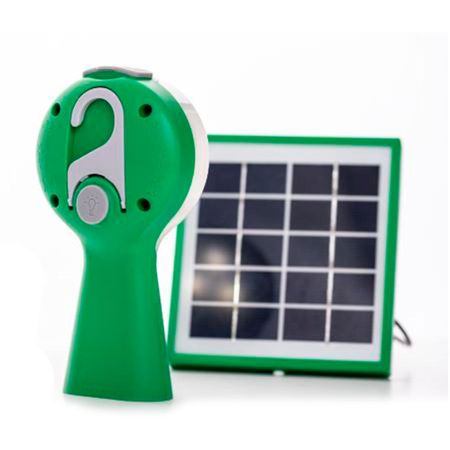 Linterna Mobiyalite panel solay y luminaria 110lum Schneider Electric
