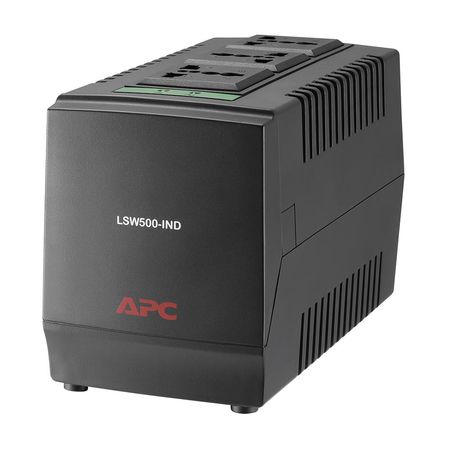 Regulador de Voltaje APC LineR 500VA Negro