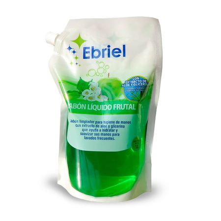 Jabón líquido Frutal Doypack x 1 litro Ebriel