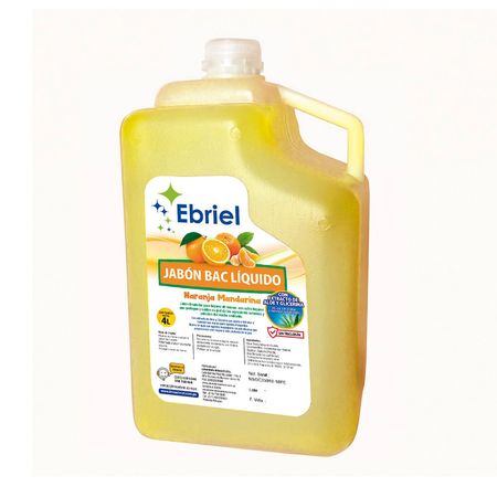 Jabón líquido Naranja Galón 4 litros Ebriel