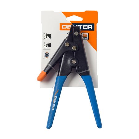 Alicate Dexter Apretador de Cables 200mm Azul