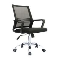 Silla de Oficina Giratoria Mobi Negro Bonno