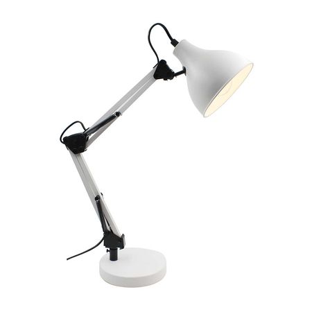 Lámpara de Escritorio Ennis Blanco 55cm Inspire