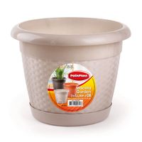 Maceta Garden Beige #8 Polinplast