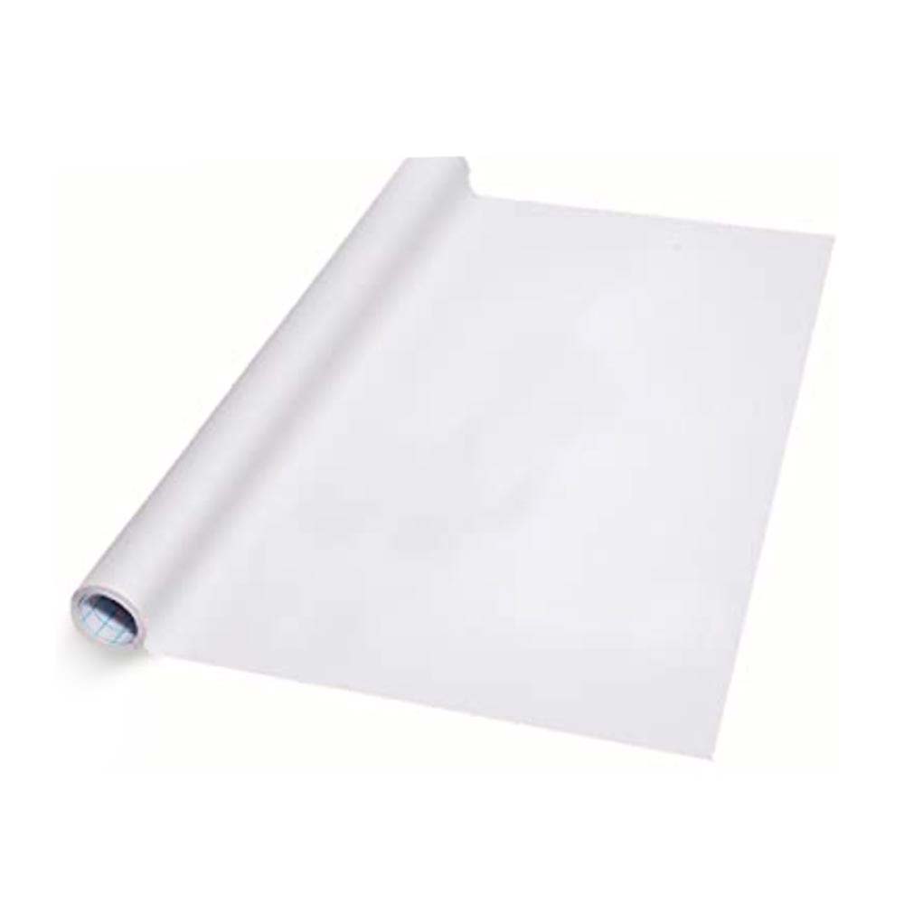 Papel Adhesivo PVC Decopapel Pizarra Blanca 3 cm x 45 cm Decorativo y Duradero
