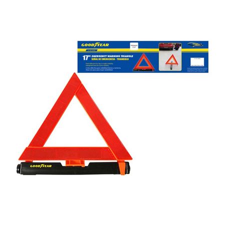 Triángulo de Seguridad ABS Goodyear Modelo 17'' Naranja