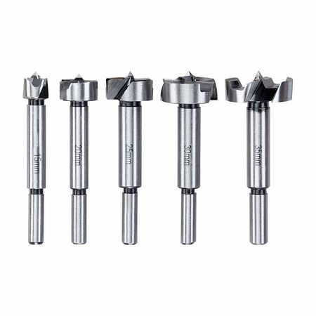 Set brocas forstner P/mad 15-35mm 5pzs KWB