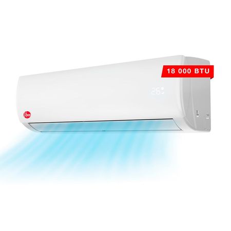 Aire Acondicionado Split 18000 BTU Rheem On-Off Frío R410A Blanco