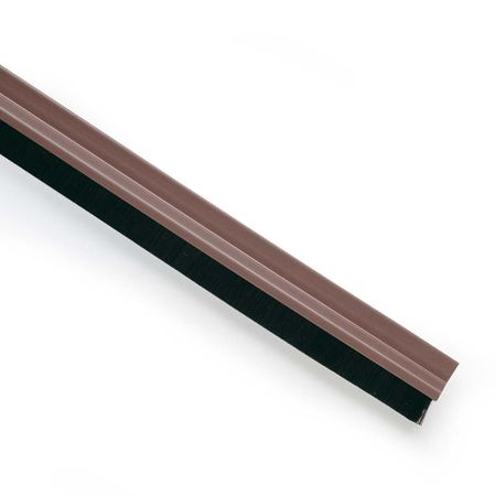 Burlete para Puerta PVC Inofix con Adhesivo Marrón