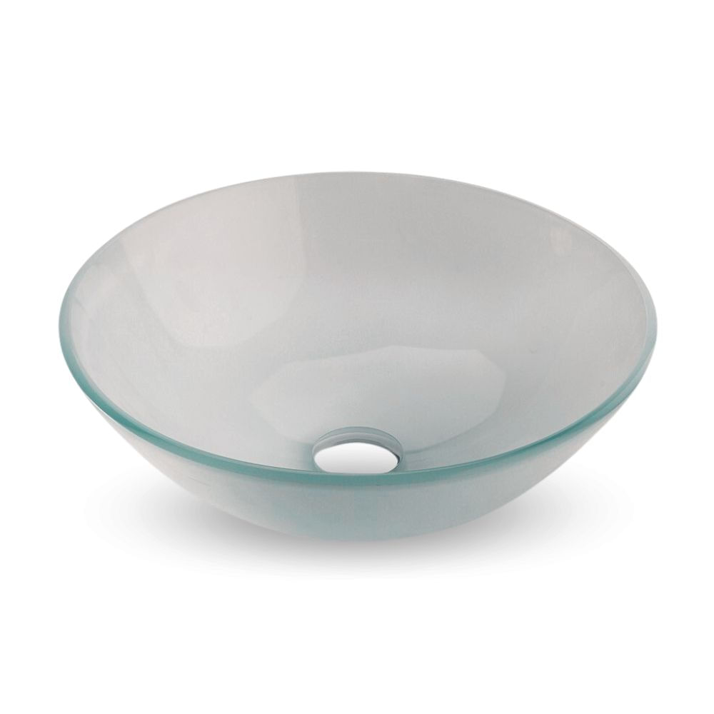 Ovalín Circular Orange Vidrio Pavonado 42cm