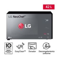 Horno Microondas LG 42L MH8296DIR EasyClean Negro