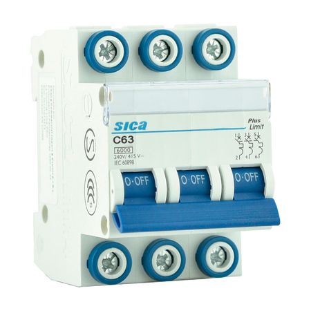 Interruptor T/riel 3x63a Sica