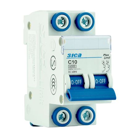 Interruptor T/riel 2x10a Sica