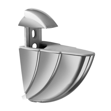 Soporte regulable 10x9x4cm Cromado Prat-K