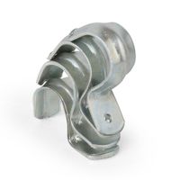 Abrazadera de Metal Jormen Modelo 3/4' 1 Oreja x4 Plata