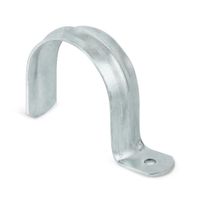 Abrazadera de Metal Jormen Modelo 2' con Oreja de 2mm en Plata