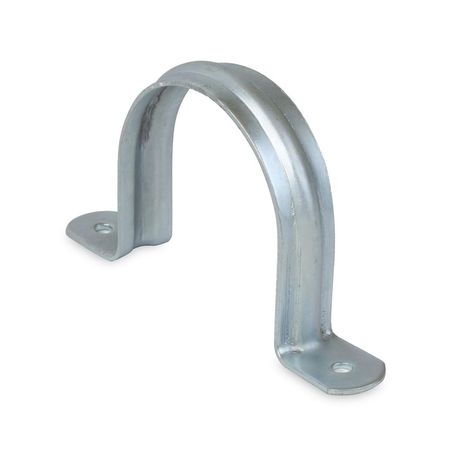 Abrazadera Jormen 2 1/2' con 2 Orejas de 2mm en Metal Resistente Plata