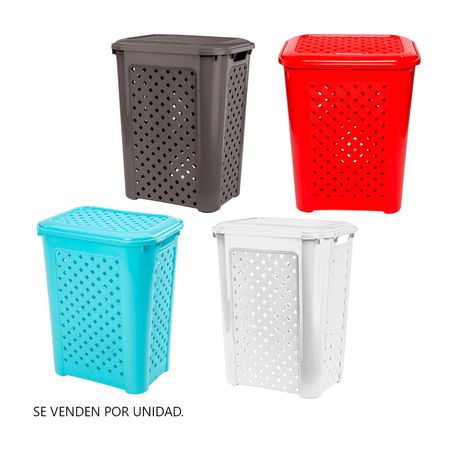 Cesto de Ropa Plástico Reyplast Nadine Grande 51 l