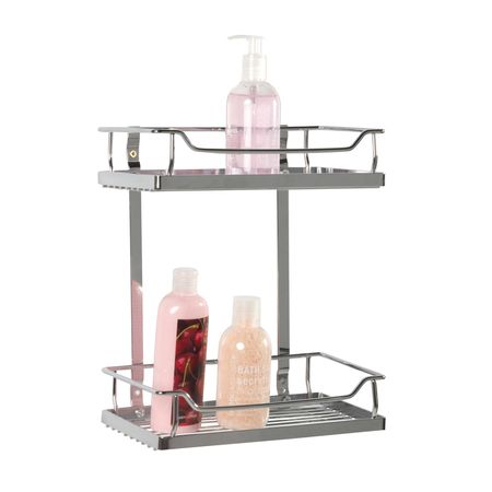 Repisa baño Orange Active 2 Niveles Cromado Higold