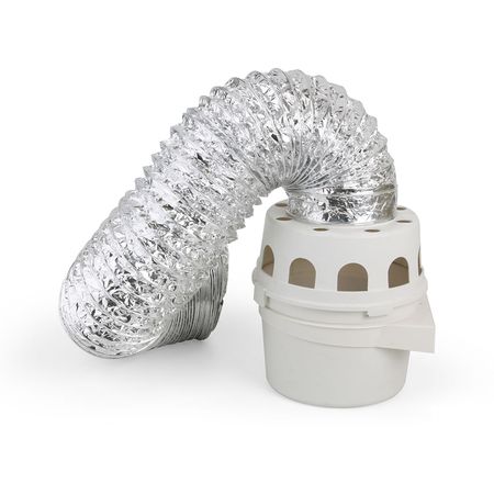 Atrapapelusas Aluminio/PVC Plomer Modelo 4' Plata