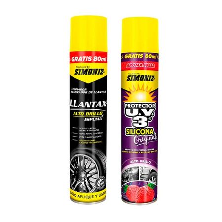 Kit silicona UV3 renovador Simoniz