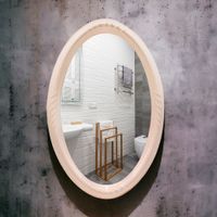 Espejo de Baño Dynesa Oval 38x58cm Fibra Boné
