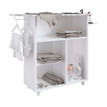 Tabla de Planchar Orange Modelo 1 Puerta MDP Blanco de 90 cm