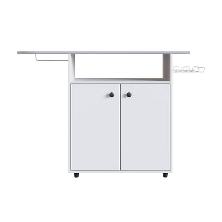 Tabla de Planchar Orange 2 Puertas MDP Blanca