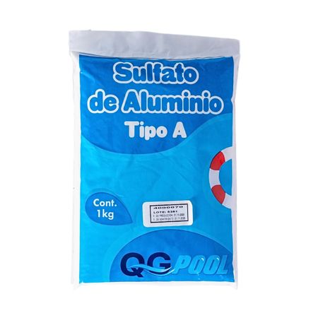 Sulfato de aluminio para piscina 1 kg