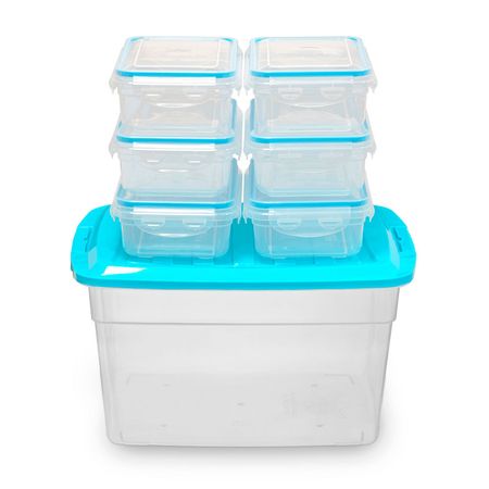 Set tapers herméticos 7 piezas Reyplast