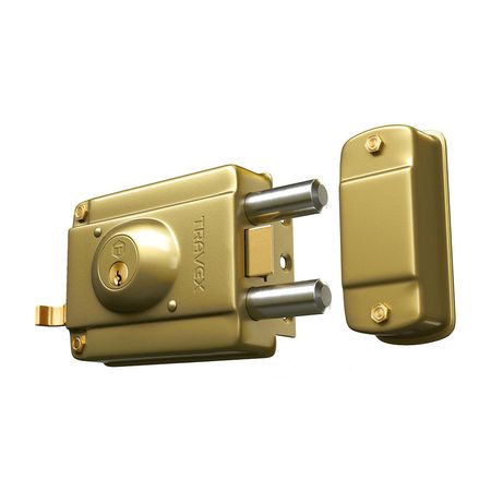 Cerradura Blindada Travex Modelo C911 en Color Oro
