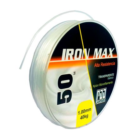 Hilo Nylon Transparente 1mm x 50m Kingcord para Pescar