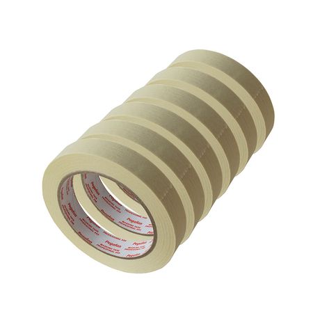 Cinta Masking Tape Multiuso 12mm x 36m Pegafan - 6 unidades