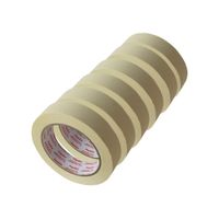 Cinta Masking Tape Multiuso 24mm x36m Pegafan - 6 unidades