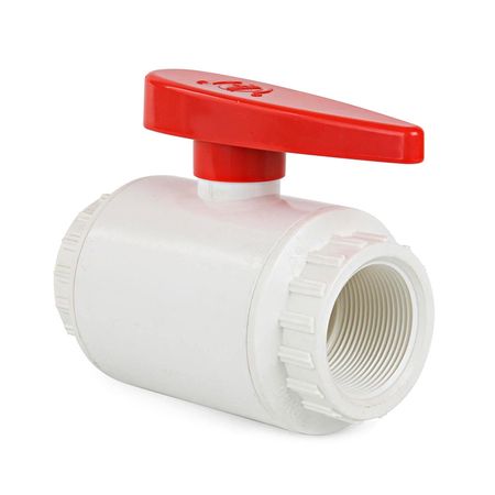 Válvula Bola PVC con rosca 1 1/2