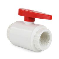 Válvula de Paso 2"" Pvc con Rosca Sanking
