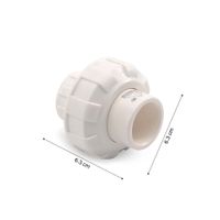 Unión Universal 3/4"" Pvc con Rosca Sanking