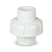 Unión Universal PVC Sanking Blanco 1/2'' Presión 145 PSI