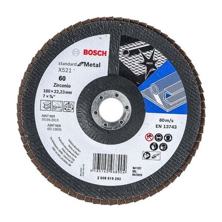 Disco flap standard Inox/metal 7