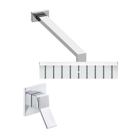 Mezcladora ducha monocomando Quadro Urrea