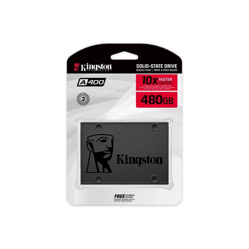 Disco Solido SSD Kingston A400 480GB SATA 6GBS 25 7MM