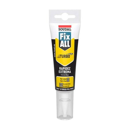 Adhesivo Fix All Turbo x 125ml Soudal