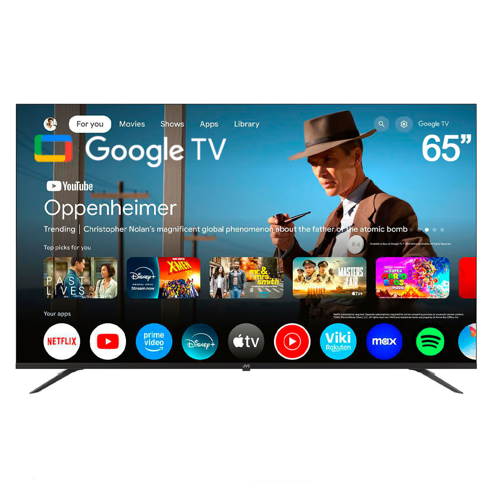 Televisor Smart UHD 4K JVC 65"" LT-65KB5382 Google Tv Bluetooth