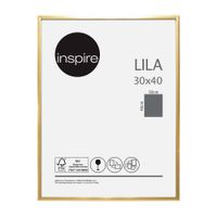 Marco de Foto PVC/Madera Inspire Dorado Lila 30x40cm