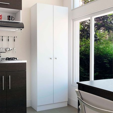 Mueble Organizador Cádiz Blanco Melamina Tuhome