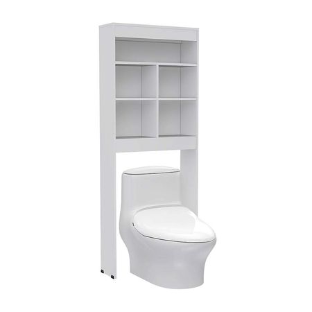 Organizador de Baño Sevilla Melamina Blanco Tuhome