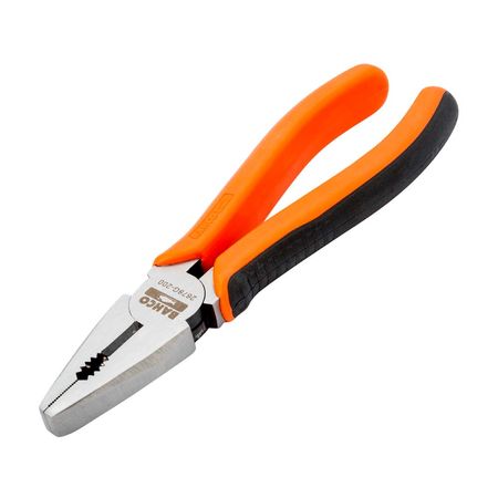 Alicate Universal Bahco Modelo 2678 G200 200mm en Acero Inoxidable/Plástico Naranja