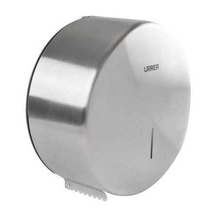 Dispensador de acero inoxidable papel higiénico Jumbo Urrea