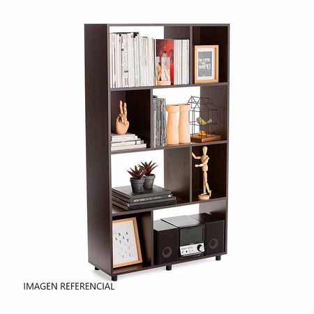 Estante Universo Nogal. Pisopak