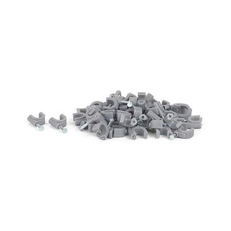 Grapa para cable Gris 8mm x50 unidades Tkl